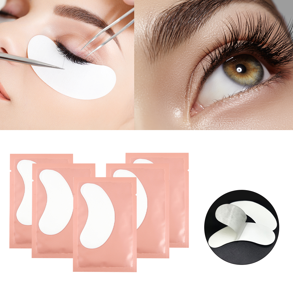 50Pairs/Lots Eye Patches Eyelash Extension Under Eye Pads Makeup