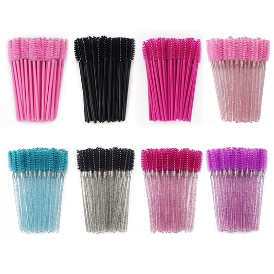 Eyelash Extension Disposable Soft Head Brushes Professional