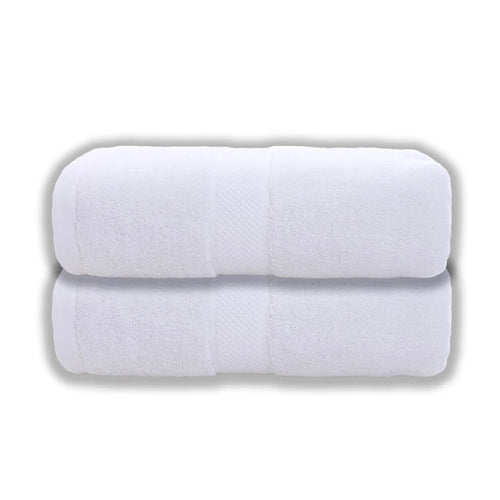 2/4/6pcs Cotton White Face Towels Set-Soft